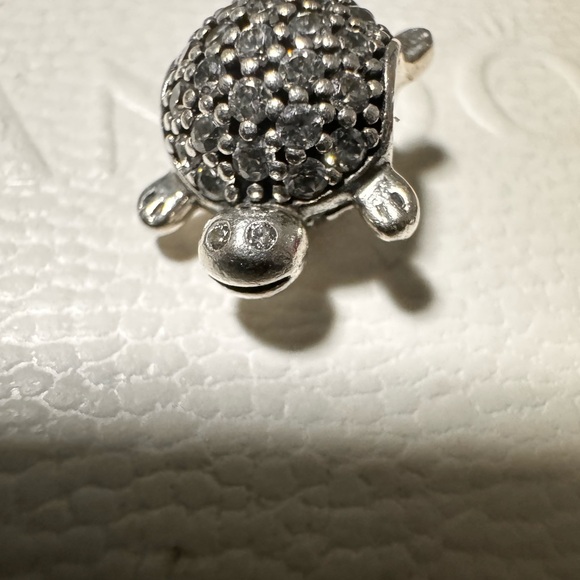 Pandora,”Pave Sea Turtle” Silver Charm S925 ALE - Picture 4 of 4